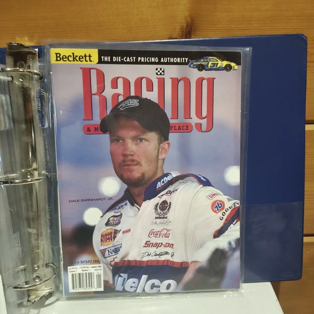 Vintage Beckett Racing Magazine January 2000 Near Mint Protective Sleeved
